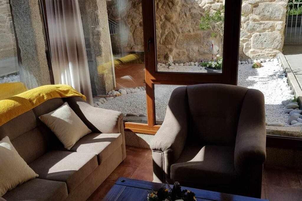 Casa Cuadrantecasa De Piedra En Playa De Carnota Villa Pedrafigueira Kültér fotó