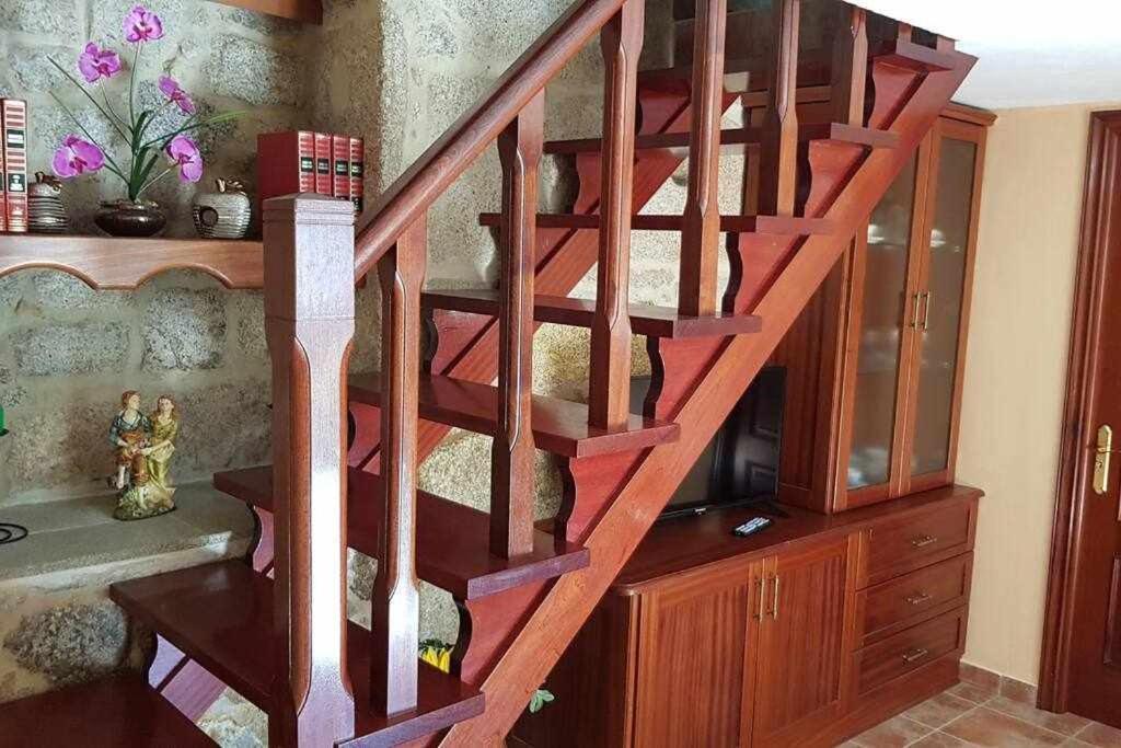 Casa Cuadrantecasa De Piedra En Playa De Carnota Villa Pedrafigueira Kültér fotó