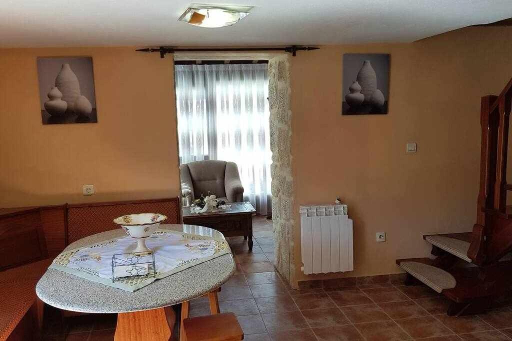 Casa Cuadrantecasa De Piedra En Playa De Carnota Villa Pedrafigueira Kültér fotó