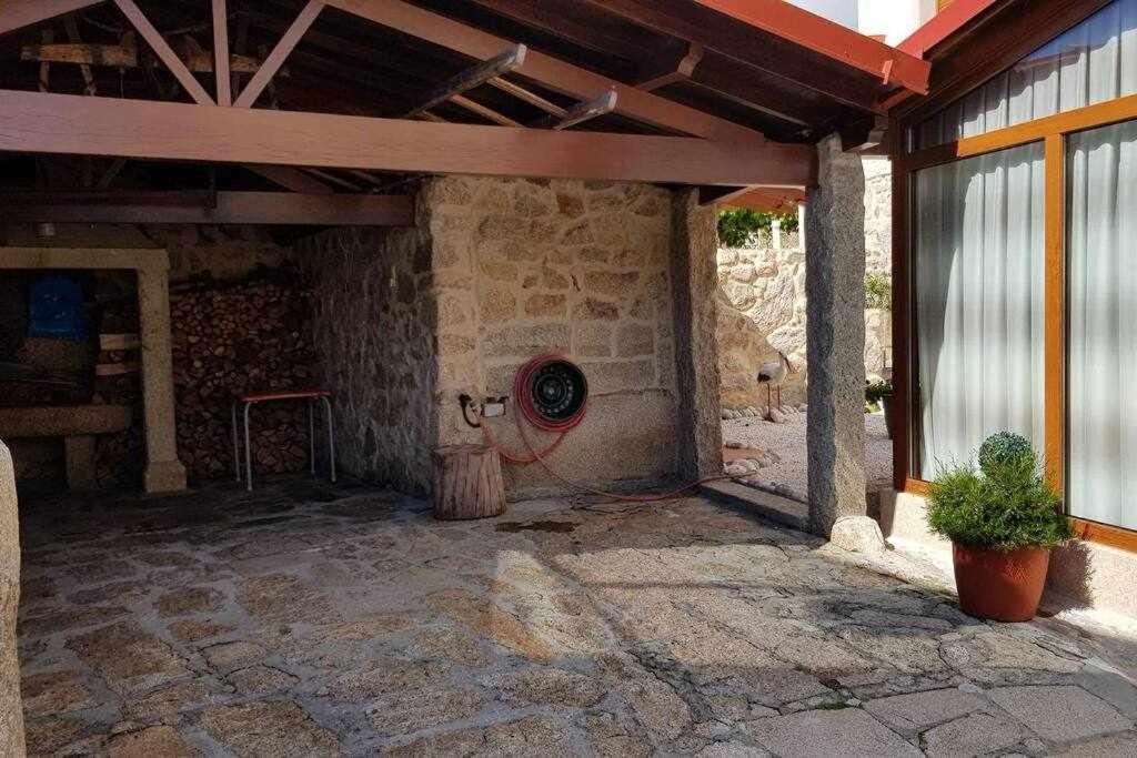 Casa Cuadrantecasa De Piedra En Playa De Carnota Villa Pedrafigueira Kültér fotó