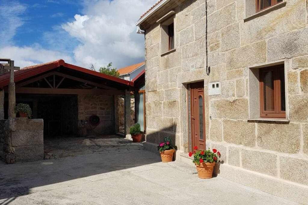 Casa Cuadrantecasa De Piedra En Playa De Carnota Villa Pedrafigueira Kültér fotó
